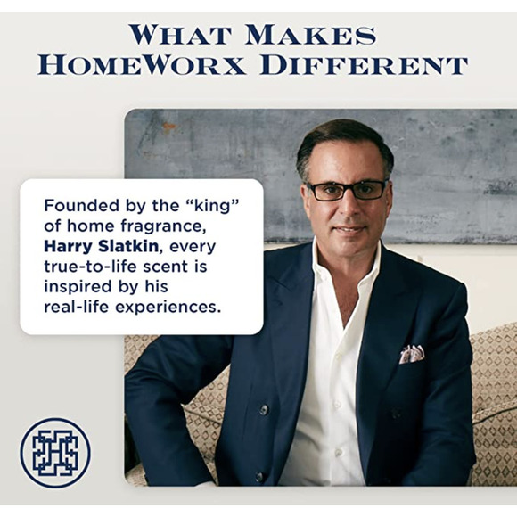 HomeWorx Orchid & Sweet Grass Scented 4-Wick Candle - Picture 4 of 7